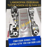 Langkopan Seat Cover AS IN EX SET HONDA CBR150 LED CB150R LED SUPRA GTR SONIC 150 LED ORIGINAL ORIGI