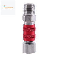 Airbrush Quick Release Air Control Fitting Adapter 1/8 Inch Threaded Hose Connection Adjustment Valve Tool