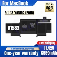 A1582 for MacBook Pro 13 '/A1502 (2015) Laptop Battery High Quality High Capacity Battery Replacemen
