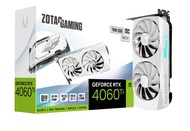 ZOTAC Gaming GeForce RTX 4060 Ti 8GB Twin Edge OC White Edition DLSS 3 8GB GDDR6 128-bit 18 Gbps PCI