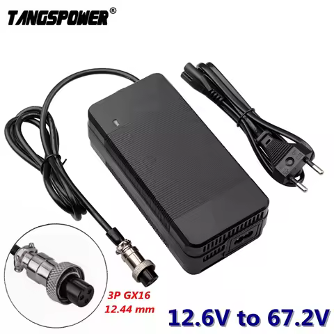 150W 42V 54.6V 58.8V 67.2V Lithium Battery Charger For 36V 48V 52V 60V Li-ion Battery Pack High Powe