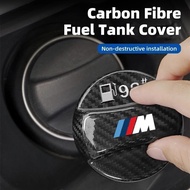 Real Carbon Fiber Gas Fuel Tank Cover Oil Filler Dustproof Cap For BMW G30 G38 6GT G32 X5 X6 E70 E71