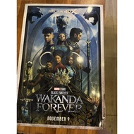 black panther wakanda forever 4dx major Poster Authentic