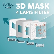 Softies 3D Surgical Mask | Model KF94 1box Contents 20pcs lon07