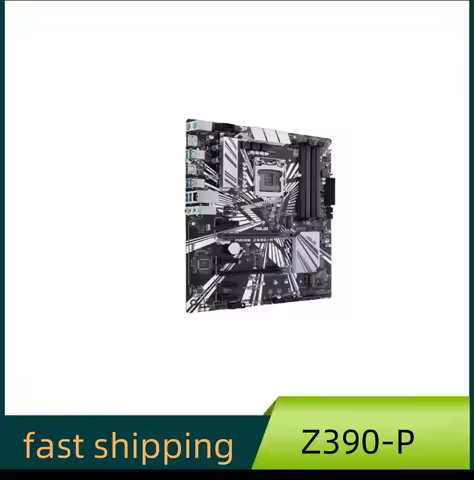 Used ASUS Prime Z390-P LGA1151ATX Motherboard for Cryptocurrency Mining(BTC) with Above 4G Decoding,