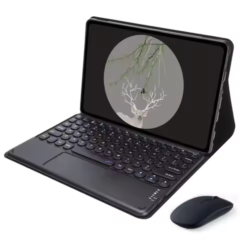 Funda Magnetic Touchpad Keyboard Case For Lenovo YOGA Pad Pro 12.7-inch 2025 Tablet Cover For Lenovo