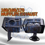 Honda Engine GX160 168F 5.5HP 6.5HP 7HP 7.5HP 8HP Exhaust Muffler