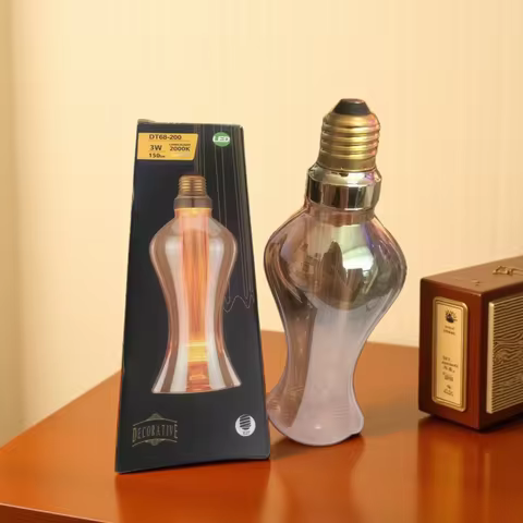 Retro LED Edison Bulb 85V-265V E27 3W Light Bulb ST64 G80 DT45 Vintage Lamp Chandelier Decorative Li