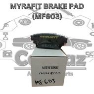 MYRAFIT DISC BRAKE PAD MITSUBISHI MIT OUTLANDER GF3 REAR (JAPAN)