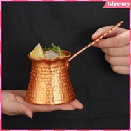 [LslyeMY] Turkish Greek Engraved Coffee Pot Stovetop Cezve Handmade Gifts Accessory