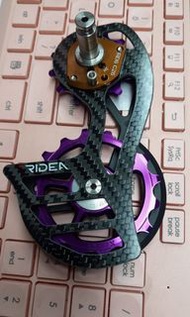 全新RIDEA 大導輪 11速 UT OR DA 合用，最靚紫色+炭纖導版