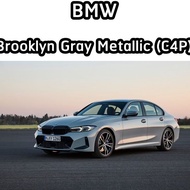 สี 2K BMW Brooklin Gray Metallic (C4P) สีเทามุก scp สีพ่นรถยนต์ 2K สีสเปรย์ 2K SC.PAINT