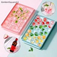 GG 1/2Pcs 33 Grids Plastics Ice Grid Ball Ice Cube Mold With Cover Ice Storage Box Easy To Demould Bar Home Party Kitchen Tools SG