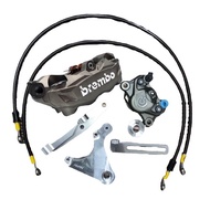 ORI Brembo M3/P34 100% Y15 Y15ZR FULLSET ORIGINAL BRAKE SYSTEM CALIPER HEL HOSE PNP