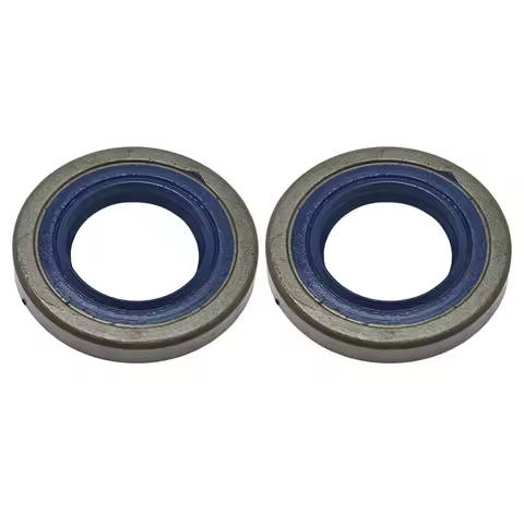 2Pcs Oil Seals Set For Husqvarna 268 272 61 66 266 343 343F 343FR 343R 345FX K750 K760 K970 Chainsaw