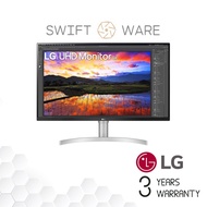 LG 32UN650-W 31.5 Inch UHD 4K (3840x2160) HDR IPS Monitor