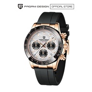 Pagani Design Men's Rubber Chronograph Quartz Watch (40mm) PD-1664
