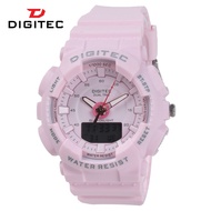 Digitec 3035-E Women's Sports Watches - Pink - Resin Strap