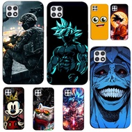 For Samsung A22 A22S 5G Case 6.6inch For Samsung Galaxy A22S 5G Back Cover GalaxyA22S GalaxyA22 A 22 5G black tpu case cute cat warrior anime cartoon tiger