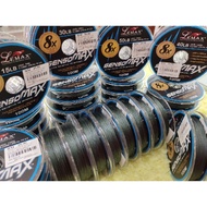 TALI BENANG LEMAX SENSOMAX 100% PE BRAIDED 15~60 LBS(100 METER)
