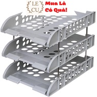Deli 9215 3-tier plastic tray - Deli 9217