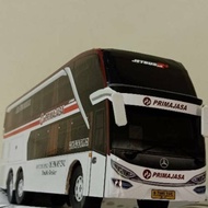 Miniature Bus Toy Bus Primajasa Double decker Bus