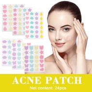 Colorful Shaped Hydrocolloid Acne Patches That Cover And Protect Breakouts With Fun Designs For M8i1