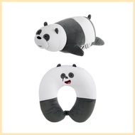 ✧ ℗ ♝ Miniso We Bare Bears U shaped Neck Pillow Travel Pillow Grizzly Panda Ice Bear
