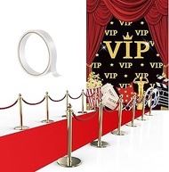 Frienda 6.5 x 5 ft VIP Photography Backdrop Red Carpet Backdrop Film Movie Banner Party Accessory 2.