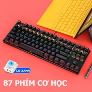 Bàn Phím Cơ Gaming K100 - Bảo Hành 12 Tháng - Với 104 Phím Cơ Và 7 Hiệu Ứng Đèn LED Sống Động Có Kê
