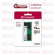 RAM-Memory for Notebook DDR5-4800 SO-DIMM 16GB : Transcend - รับประกันตลอดอายุการใช้งาน - มีใบกำกับภ