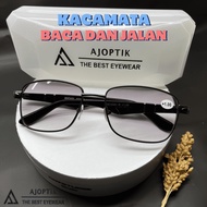 2-in-1 Reading and Walking Glasses in Gradient Colors
