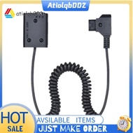V-Mount /  D-Tap To NP-FW50 DC Coupler Power Dummy Battery Adapter Coiled Cable  A7 A7Ii A7S A7R A7S