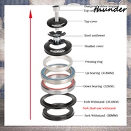 Thunder Bolany Bike Road Bicycle Headset 42*52MM Tapered Straight fork Integrated Angular Contact Bearing