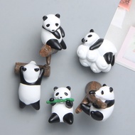 3D Three-Dimensional Panda Magnetic Refrigerator Sticker Home Decoration Magnetic Sticker