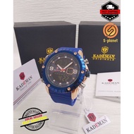 🇲🇾READY STOCK🇲🇾 KADEMAN K7003 Brand Original Men Quartz Watch Leather Steel Waterproof Sport jam tangan lelaki