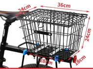 單車后籃  後籃 外賣籃 36x24x24cm  78元/ 跟本店單車買只加58元，加内袋+48元，40X28x28cm 118元 /跟車買加80元，50x28x28cm 128元/跟車買+100元 