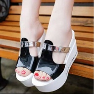 HITAM Wedges Wedges Wedges Wedges EL73 Black Women