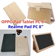 8" PU Leather Case Flip Stand Cover For OPPO Pad Tablet PC 8-inch Realme Pad PC 8.0 Android Tablet P