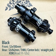 AQLKY Koozer 450 120HD จักรยานเสือหมอบ28หลุมตัวล็อคตรงกลางล้อจักรยานดึงตรง5X100มม. 5X135 QR 12X100 1