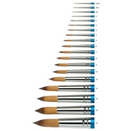 COTMAN WATER COL BRUSH - SERIES 111 ROUND - SHORT HANDLE ( 0000-6 ) Paint Brush