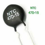 3pcs 3Pcs NTC 47D-15 470-15 47D15 47D 15 Thermal Thermistor Resistor 47 ohm 15mm NTC47 NTC47D NTC47D