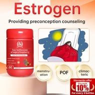 PCW soy isoflavone supplement, supplement estrogen, treatment of menstrual disorders