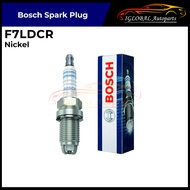 (1pc) Bosch F7LDCR Spark Plug - BMW 3 5 7 series / E30 E32 E34 E36 E38 E39 E46
