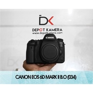 SECOND - Kamera Canon eos 6D mark ii body only kode 034