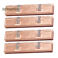 4 PCS RAM Heatsink Radiator Copper Color Pure Copper 126x26x7mm for Ram Memory Cooler Cooling Heat S