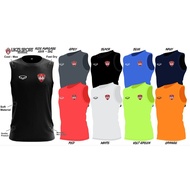 LIKZS X SCG Muangthong United FC DX1 Sleeveless Training Jersey Football Futsal Singlet Microfiber Q