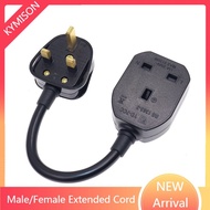 BS1363 UK British Male Plug to Female Outlet Socket Power Extension Cord HK Singapore Power Cable Ex