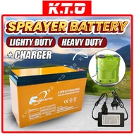 12V 8.0AH Rechargeable Battery For Sprayer Pump Knapsack Sealed Lead Acid Battery / Pengecas Bateri 