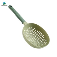 Scoop Colander, Silicone Colander Handle, Strainer Colander, Cooking Silicone Spoon, Pasta Colander 